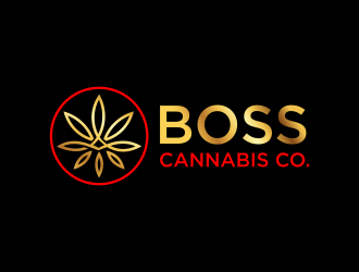 BOSS Cannabis Co. logo design by RIANW