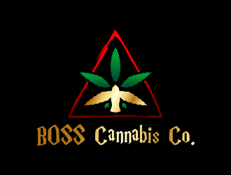BOSS Cannabis Co. logo design by Gwerth