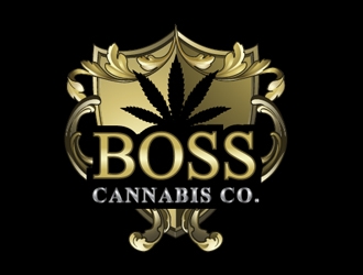 BOSS Cannabis Co. logo design by Roma