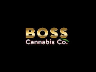 BOSS Cannabis Co. logo design by nona