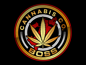 BOSS Cannabis Co. logo design by Cekot_Art