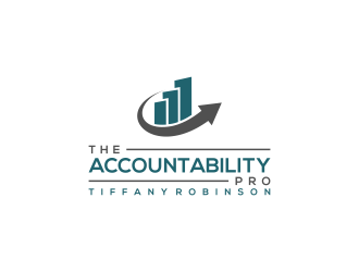 The Accountability Pro (with my name Tiffany Robinson as an added element that can be added or removed) logo design by RIANW