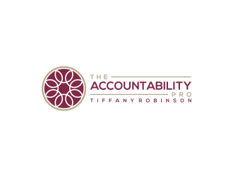 The Accountability Pro (with my name Tiffany Robinson as an added element that can be added or removed) logo design by RIANW