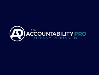 The Accountability Pro (with my name Tiffany Robinson as an added element that can be added or removed) logo design by justin_ezra