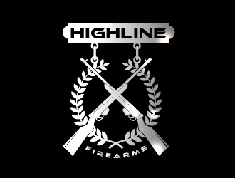 HighLine Firearms logo design by shravya
