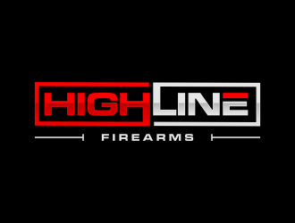 HighLine Firearms logo design by haidar