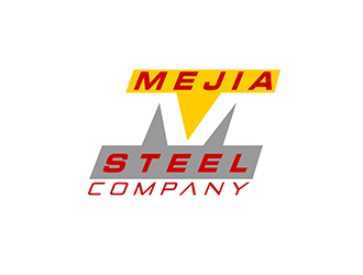 The Mejia Steel Company logo design by 3Dlogos
