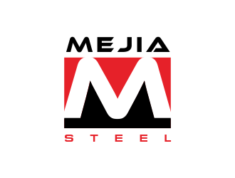 The Mejia Steel Company logo design by AisRafa