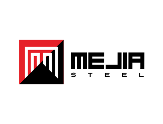 The Mejia Steel Company logo design by AisRafa