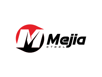 The Mejia Steel Company logo design by AisRafa