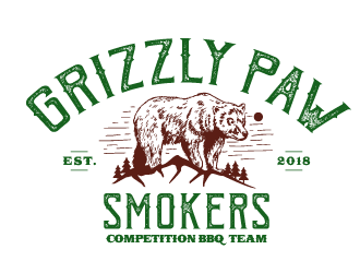 Grizzly Paw Smokers logo design by Ultimatum