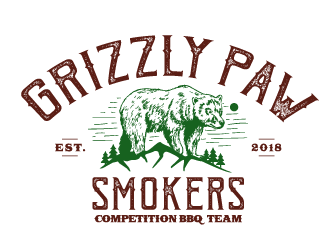 Grizzly Paw Smokers logo design by Ultimatum
