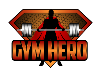 Gym Hero logo design by beejo