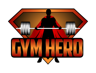 Gym Hero logo design by beejo