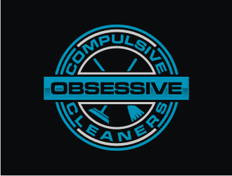 Obsessive Compulsive Cleaners  logo design by vostre