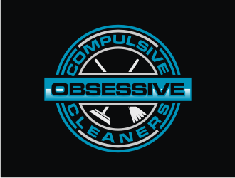 Obsessive Compulsive Cleaners  logo design by vostre
