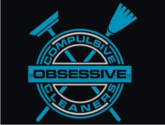 Obsessive Compulsive Cleaners  logo design by vostre