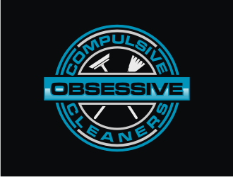 Obsessive Compulsive Cleaners  logo design by vostre