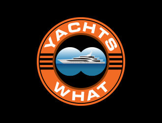 Yachts What (part of Super Yacht Captain) logo design by Kruger