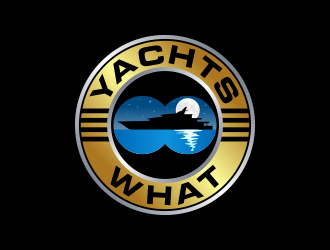 Yachts What (part of Super Yacht Captain) logo design by Kruger