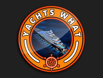 Yachts What (part of Super Yacht Captain) logo design by XyloParadise