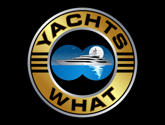 Yachts What (part of Super Yacht Captain) logo design by Kruger