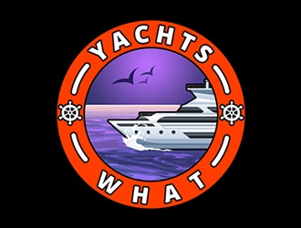 Yachts What (part of Super Yacht Captain) logo design by XyloParadise