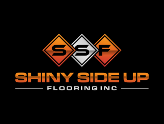 Shiny Side Up Flooring Inc logo design by scolessi