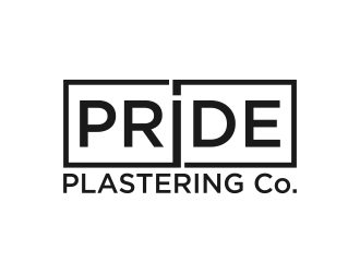 Pride Plastering Co. logo design by Purwoko21
