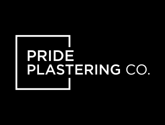 Pride Plastering Co. logo design by hoqi