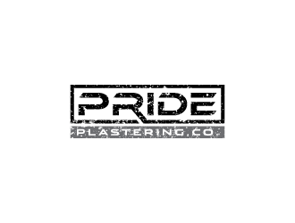 Pride Plastering Co. logo design by Andri