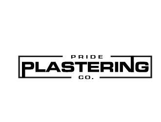 Pride Plastering Co. logo design by art-design