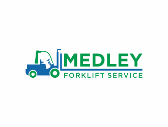 Medley Forklift Service logo design by Editor