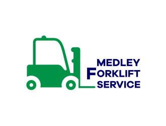 Medley Forklift Service logo design by Kraken