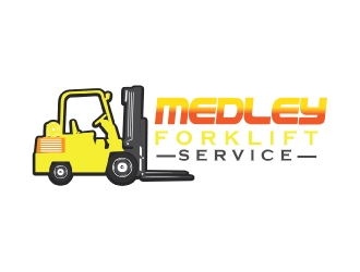 Medley Forklift Service logo design by AamirKhan