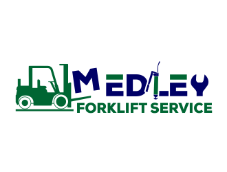 Medley Forklift Service logo design by kopipanas