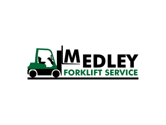 Medley Forklift Service logo design by Kruger