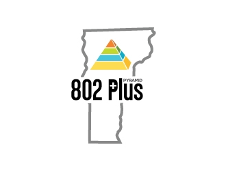 Pyramid 802 Plus logo design by zakdesign700