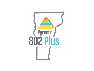 Pyramid 802 Plus logo design by zakdesign700