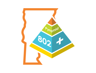 Pyramid 802 Plus logo design by creator_studios