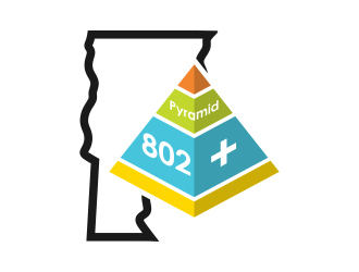Pyramid 802 Plus logo design by creator_studios