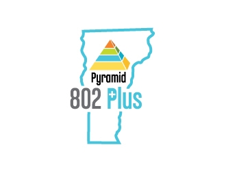 Pyramid 802 Plus logo design by zakdesign700