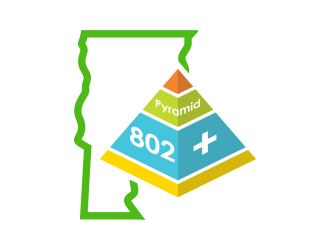 Pyramid 802 Plus logo design by creator_studios