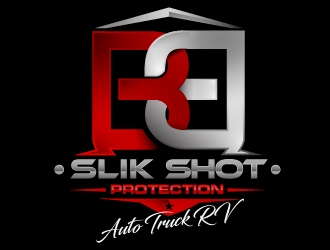 SLIK SHOT PROTECTION  AUTO TRUCK RV  logo design by Suvendu