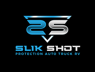 SLIK SHOT PROTECTION  AUTO TRUCK RV  logo design by Optimus
