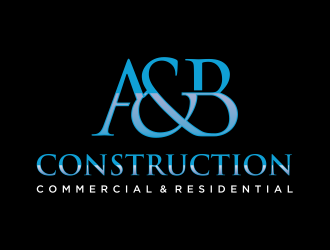 A & B Construction logo design by Mahrein