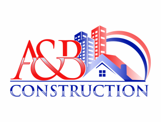 A & B Construction logo design by Mahrein