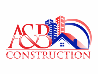 A & B Construction logo design by Mahrein