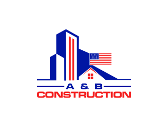 A & B Construction logo design by RIANW