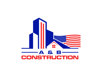 A & B Construction logo design by RIANW